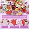200 Pieces Animal Buttons for Crafts Cartoon Wooden Buttons Bulk Assorted Design Cute 2 Holes Mixed Animal Wood Button for Sewing Crafts DIY Works Decoration and More, 0.6-1.2 inches